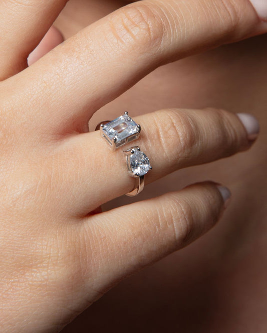 ANILLO DOBLE STONES