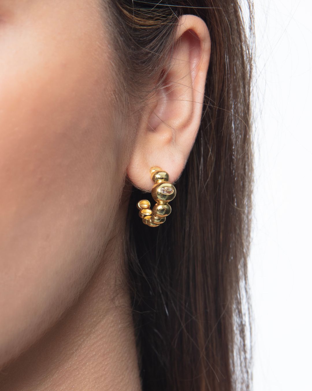 PENDIENTES ARO STRIPS