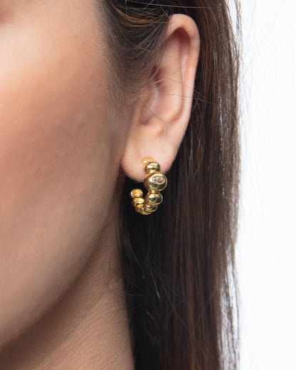 PENDIENTES ARO STRIPS