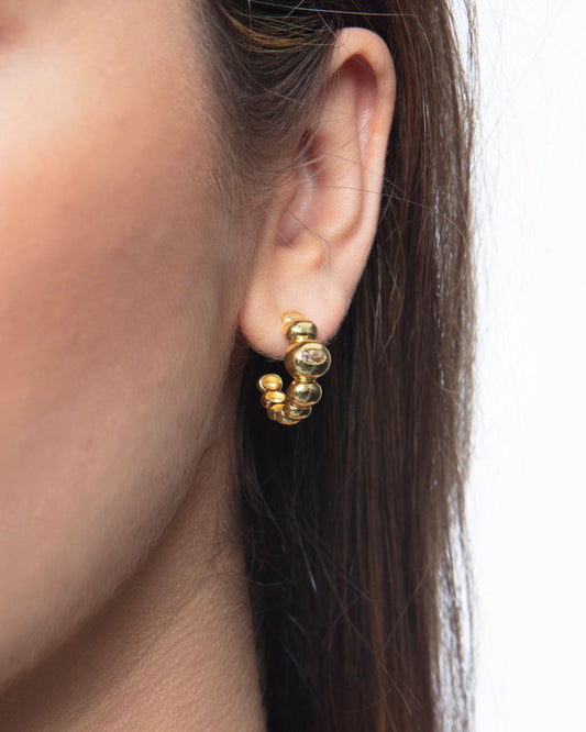 PENDIENTES ARO STRIPS