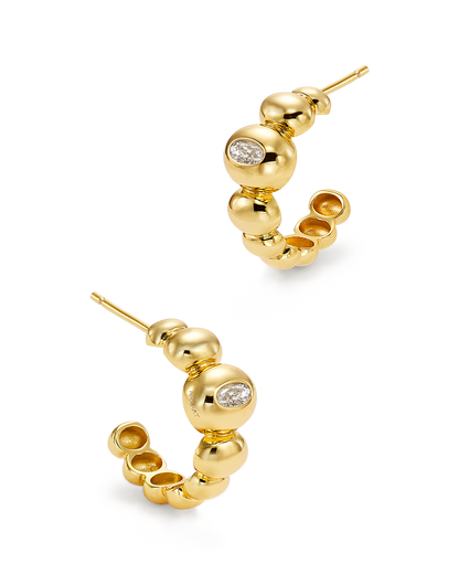 PENDIENTES ARO STRIPS