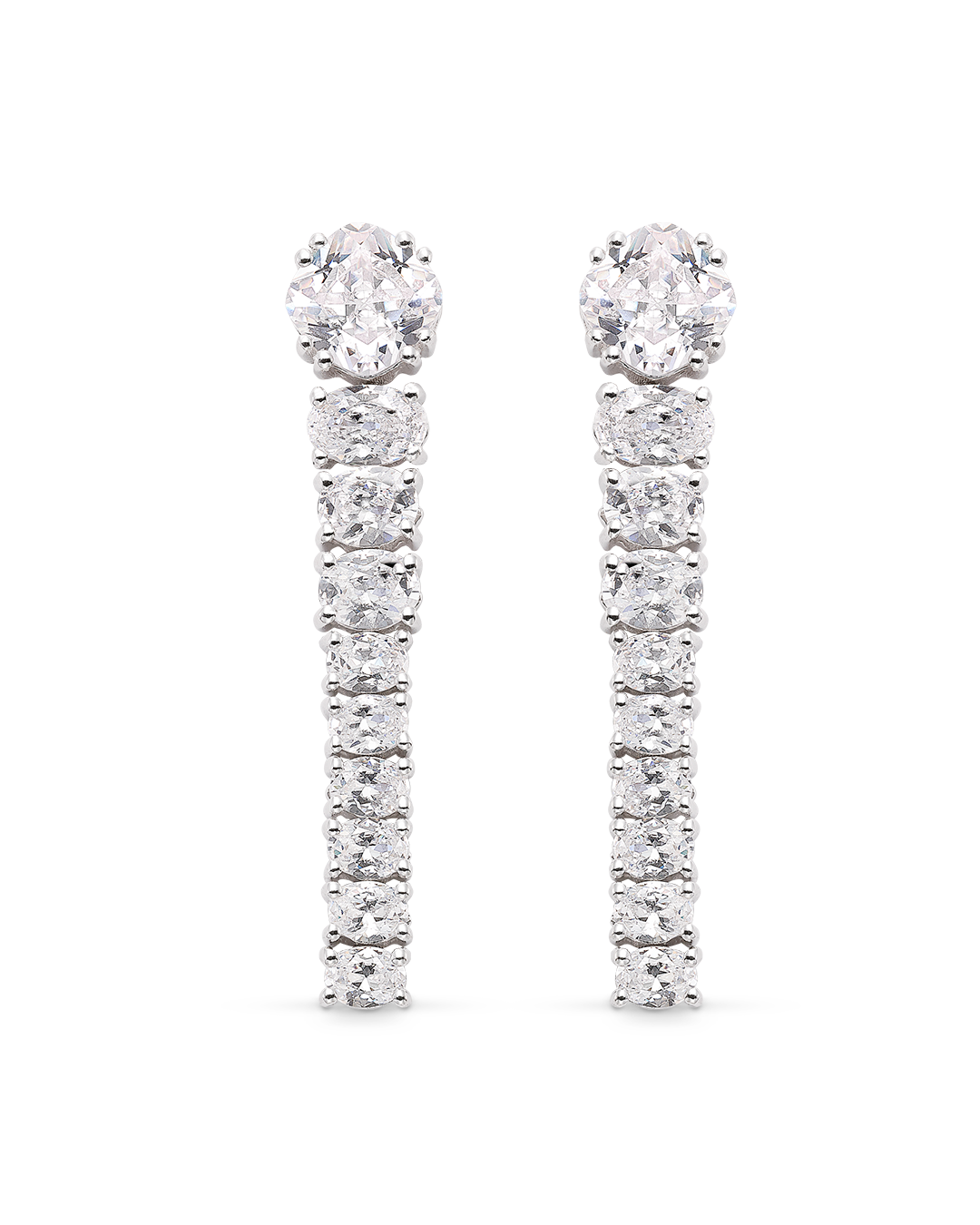 PENDIENTES LARGOS OVAL